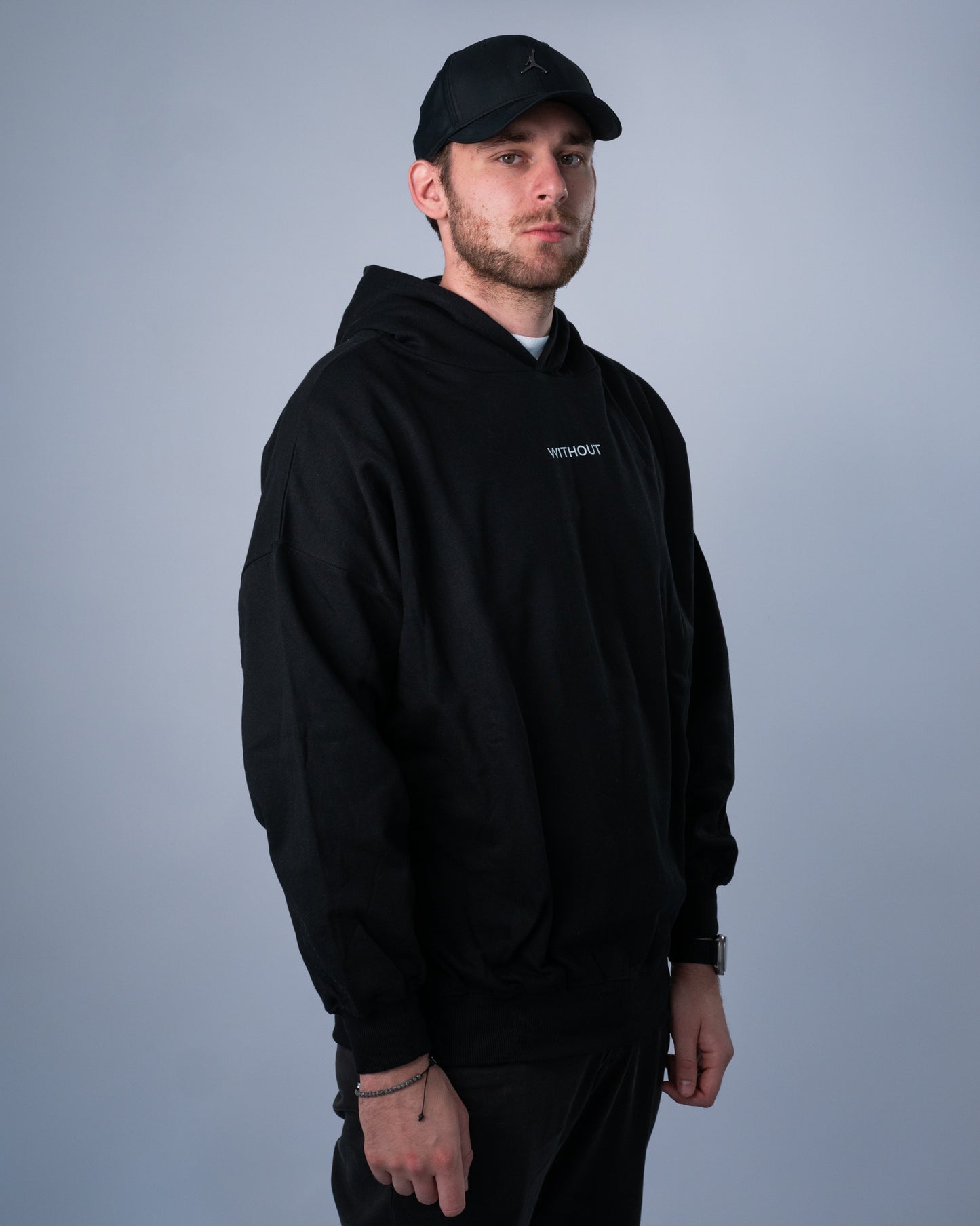 Contrast Hoodie - Midnight