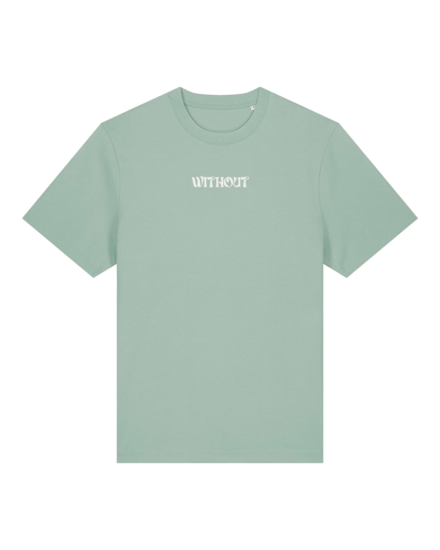 WITHOUT T-Shirt Matcha Front