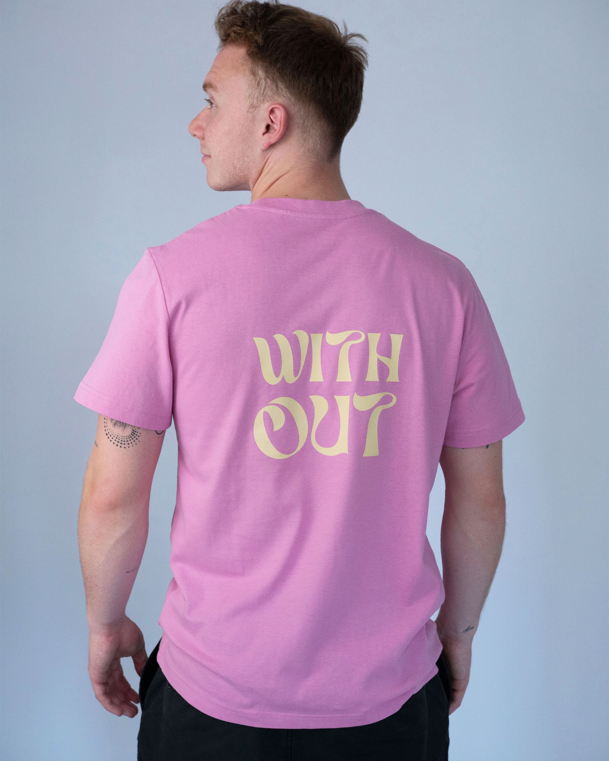 WITHOUT BubbleGum Shirt men back