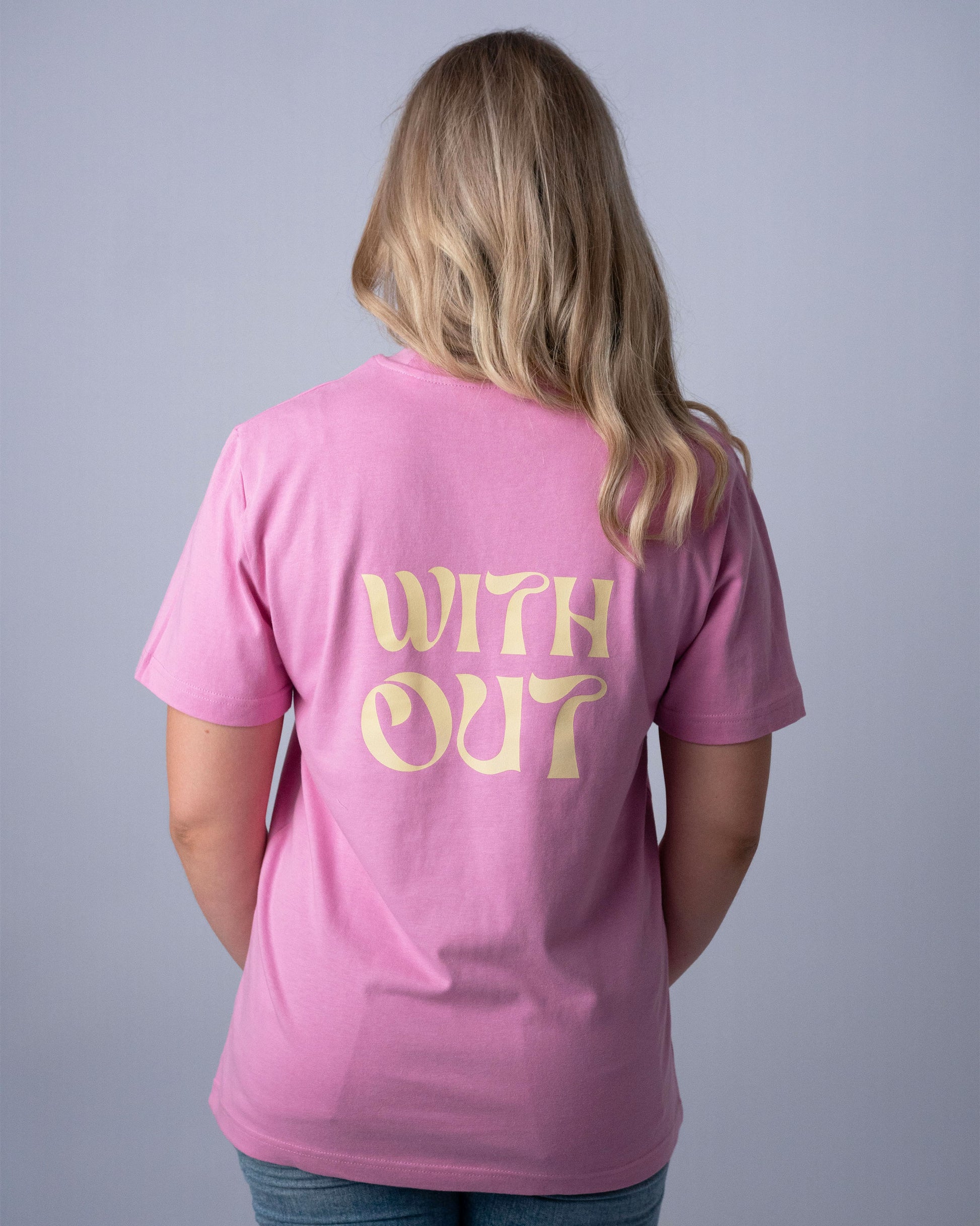 WITHOUT BubbleGum Shirt women back