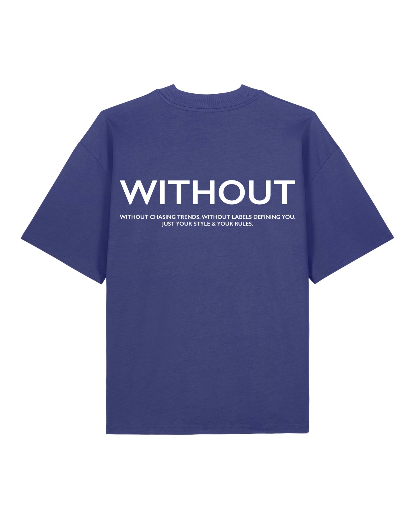 WITHOUT Flatlay Statement T-Shirt Dusk back