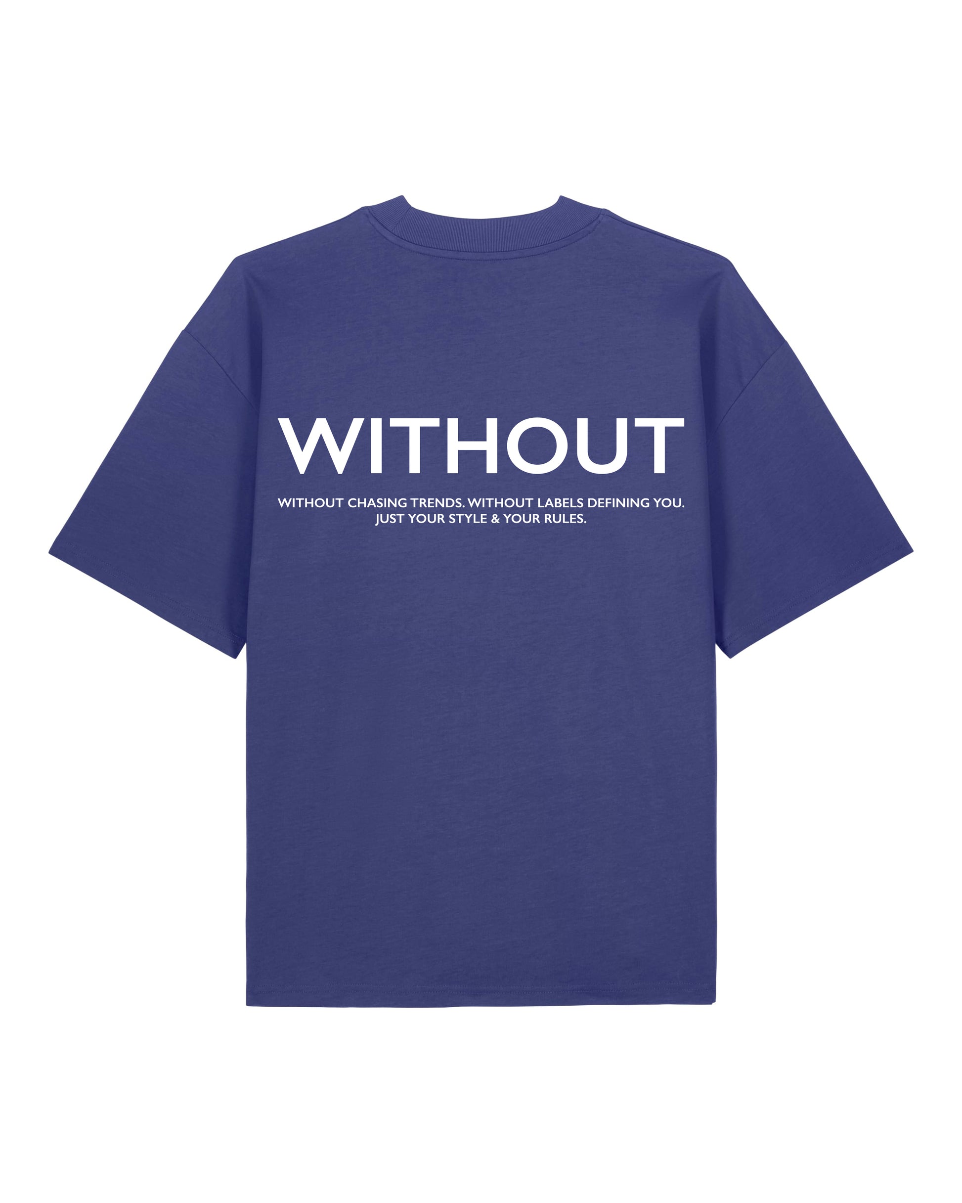 WITHOUT Flatlay Statement T-Shirt Dusk back