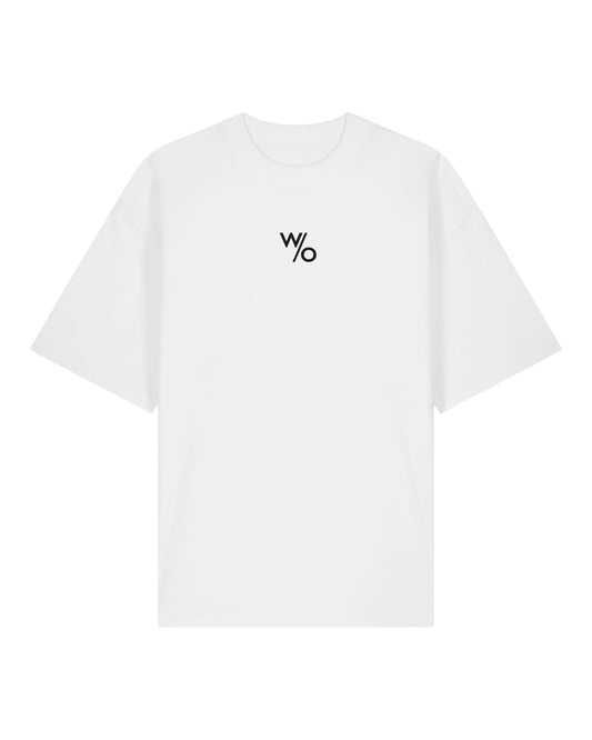 WITHOUT Flatlay T-Shirt White