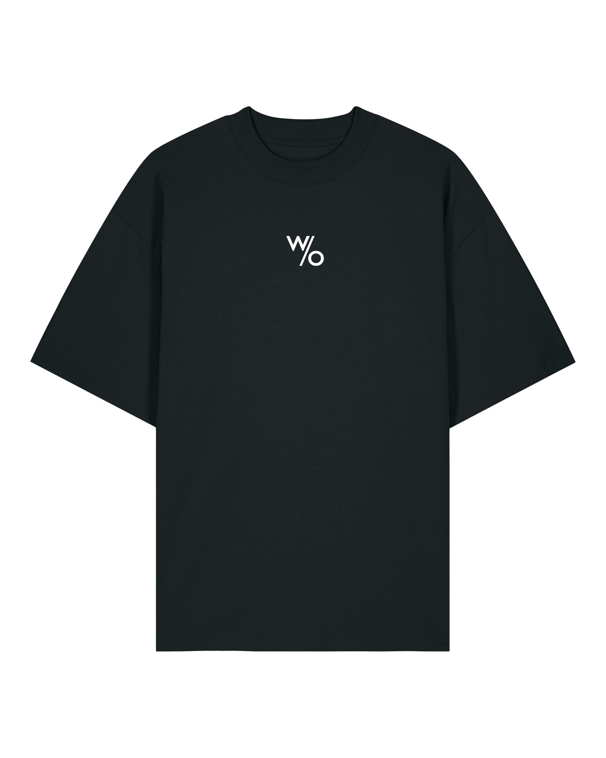 WITHOUT Flatly T-Shirt Black