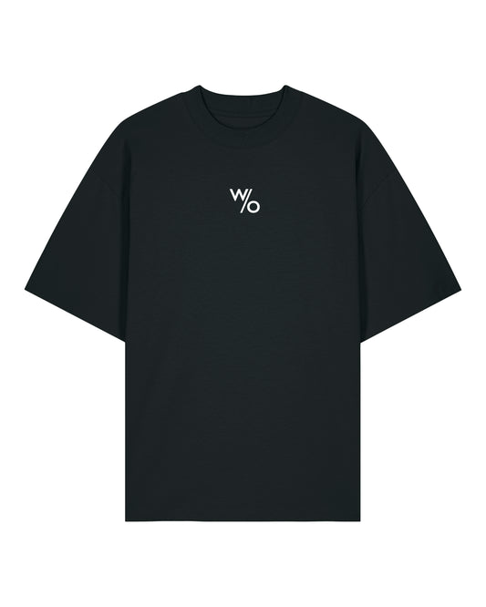 WITHOUT Flatly T-Shirt Black