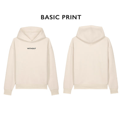 Contrast Hoodie - Sand