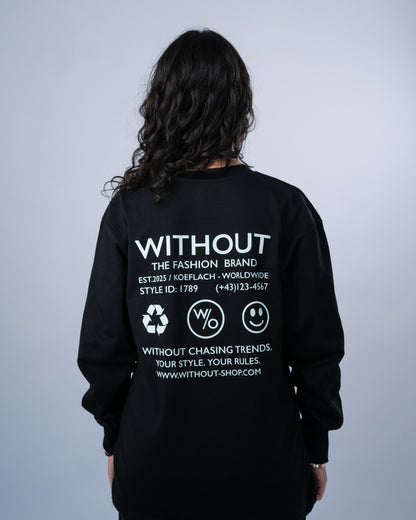 Contrast Longsleeve - Midnight