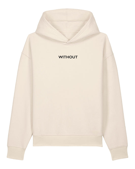Contrast Hoodie - Sand