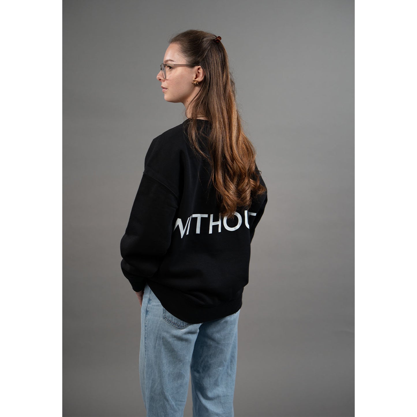 Contrast Sweater - Midnight