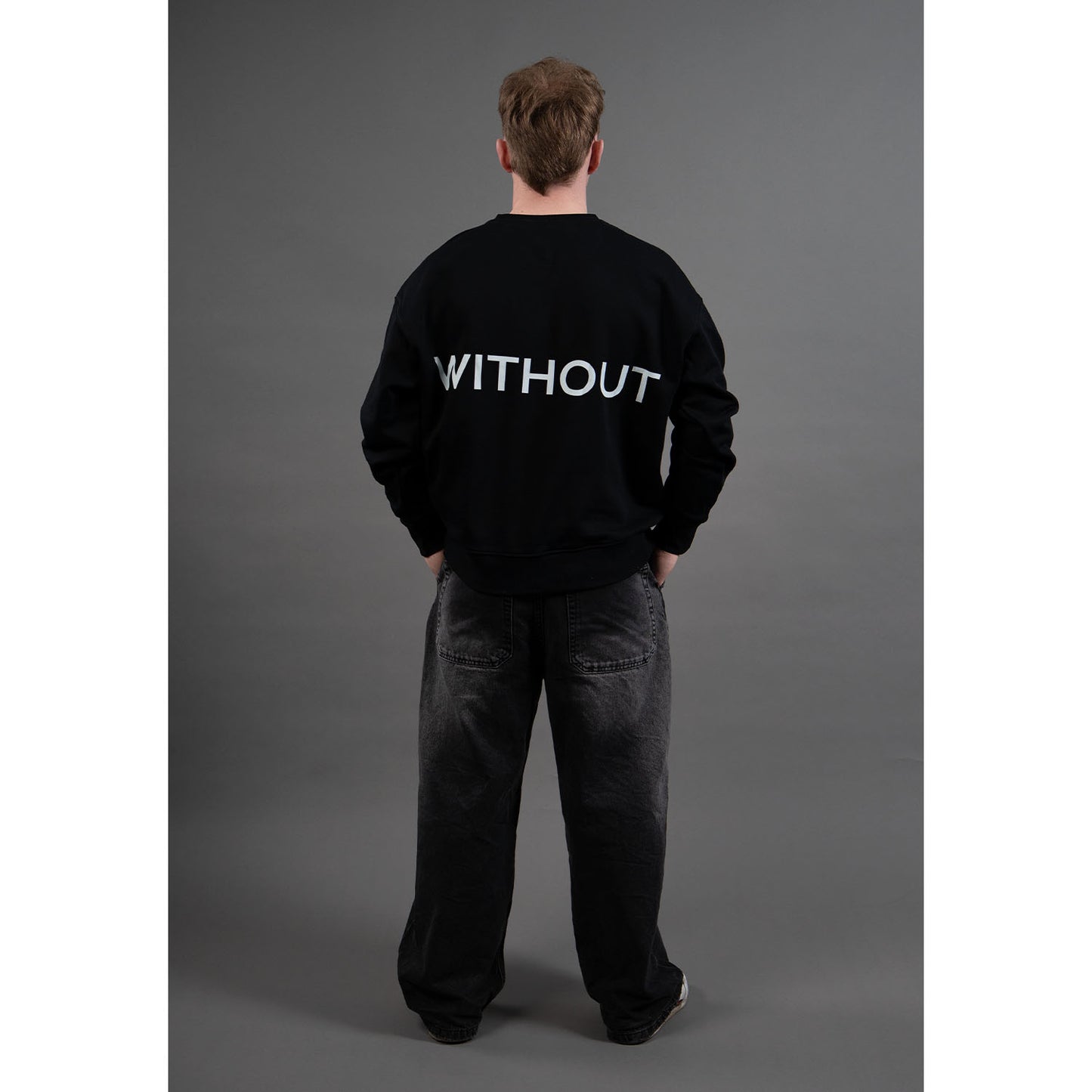 Contrast Sweater - Midnight