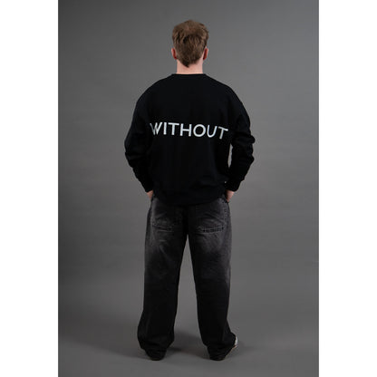 Contrast Sweater - Midnight