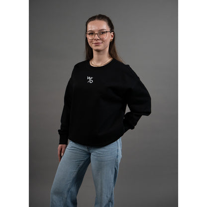 Contrast Sweater - Midnight