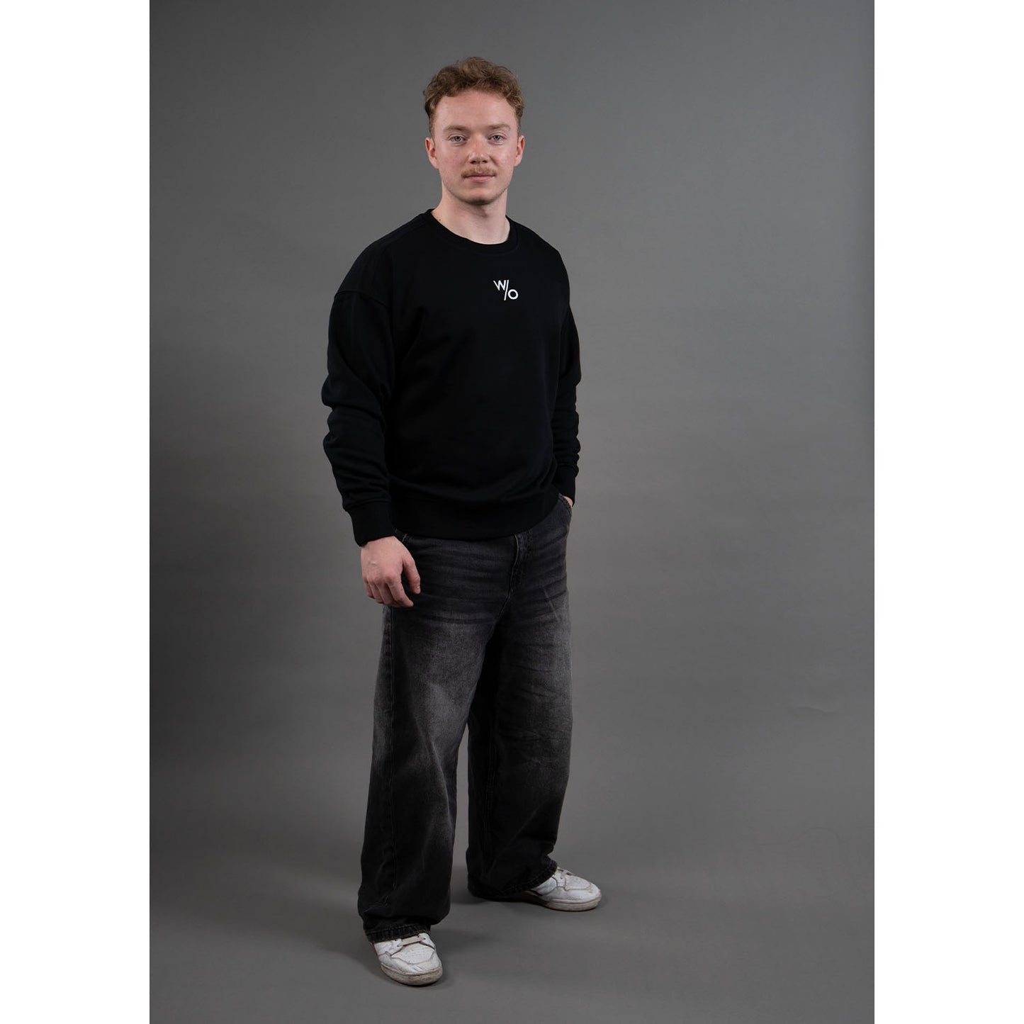 Contrast Sweater - Midnight