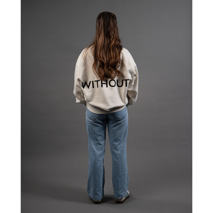 Contrast Sweater - Sand