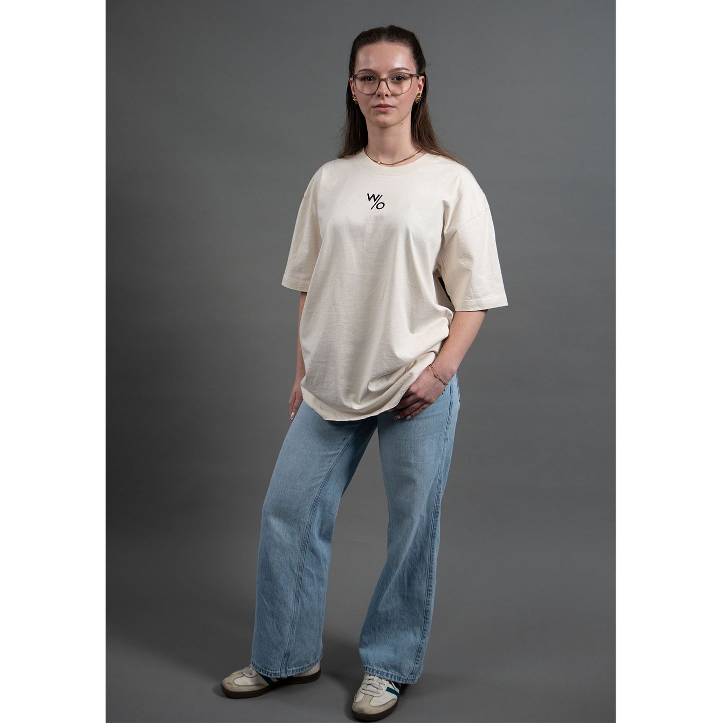 Contrast T-Shirt - Sand