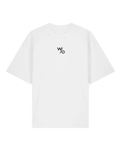 WITHOUT Flatlay T-Shirt White