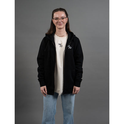 Contrast Zipper - Midnight